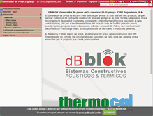 Tablet Screenshot of dbblok.generadordepreus.info